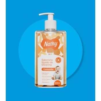SABONETE LIQUIDO GLICERINADO NATHY CAMOMILA 500ML