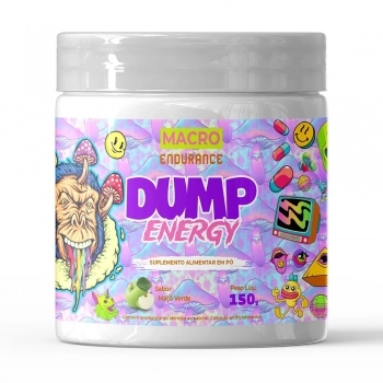 PRE-TREINO DUMP ENERGY MACA VERDE 150G MACRO ENDURANCE