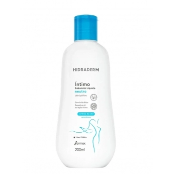 SABONETE LIQUIDO INTIMO HIDRADERM NEUTRO 220ML (FARMAX)