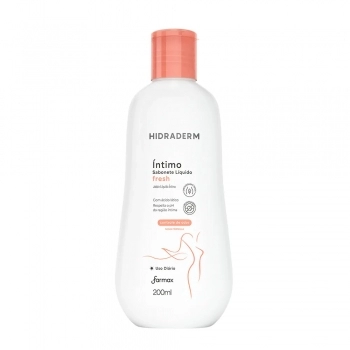 SABONETE LIQUIDO INTIMO HIDRADERM FRESH 200ML (FARMAX)