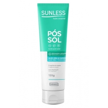 GEL POS SOL SUNLESS 98% ALOE VERA 120G