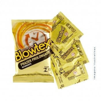 PRESERVATIVO BLOWTEX RETARDANTE C/3 UND (BLOWTEX)