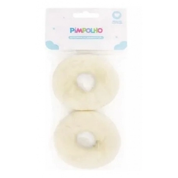 ROSQUINHA P/AMAMENTACAO C/1PAR OFF WHITE (50101) (PIMPOLHO)