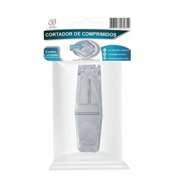 CORTADOR DE COMPRIMIDO TRANSPARENTE (3B INDUSTRIA)