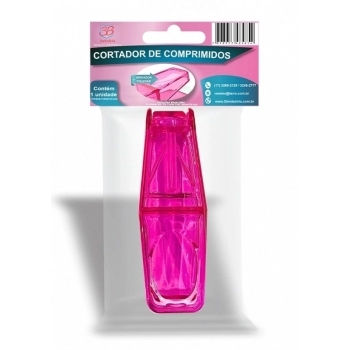 CORTADOR DE COMPRIMIDO ROSA (3B INDUSTRIA)