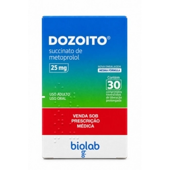 DOZOITO 25MG C/30CPR SUCCINATO METOPROLOL