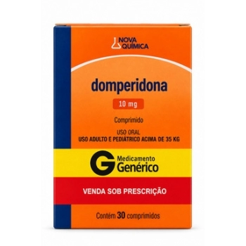 DOMPERIDONA 10MG C/30CPR (NOVA QUIMICA GENERICO)