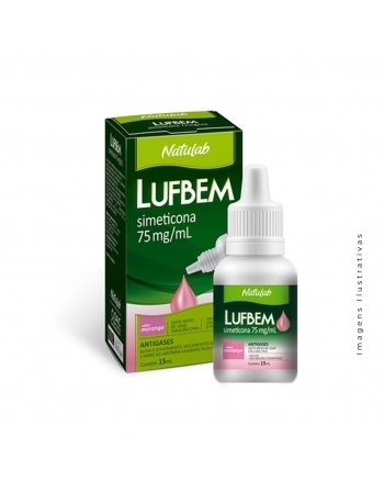 LUFBEM GOTAS 15ML SIMETICONA MORANGO (NATULAB)